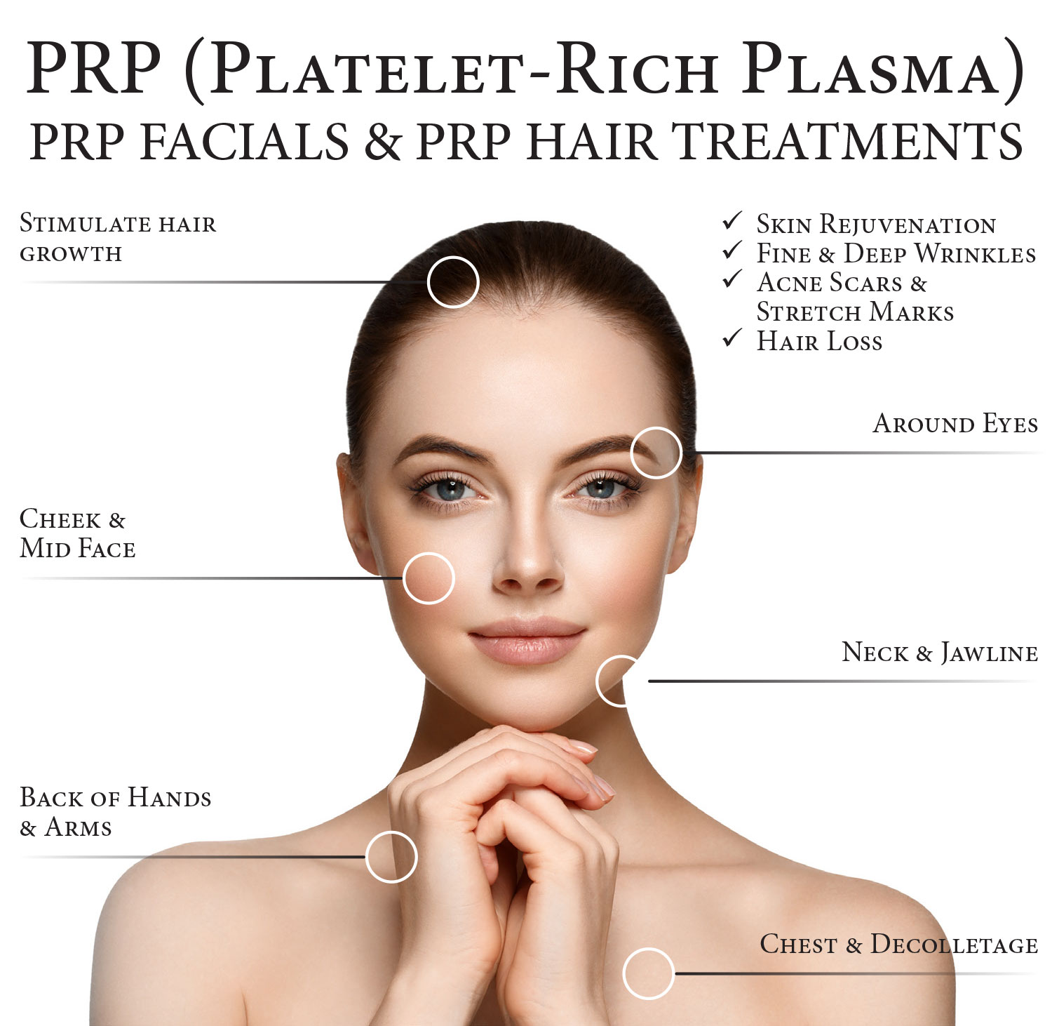 PRP Treatment – Hair Loss- 1 session - AleraMedSpa